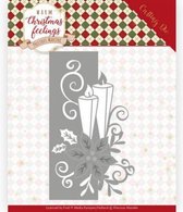 Dies - Precious Marieke - Warm Christmas Feelings - Candle Edge