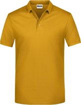 Polo Basis James And Nicholson hommes (jaune d'or)