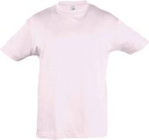 SOLS Kinderregent T-Shirt met korte mouwen (Lichtroze)
