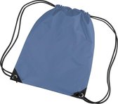 Bagbase Premium Gymsac Waterbestendige Zak (11 Liter) (Pakket van 2) (Luchtmacht Blauw)