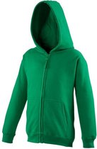 Awdis Kinder Unisex Hooded Sweatshirt / Hoodie / Zoodie (Kelly Groen)