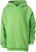 James and Nicholson Kinderen/Kinderkapjes Sweatshirt (Kalk groen)