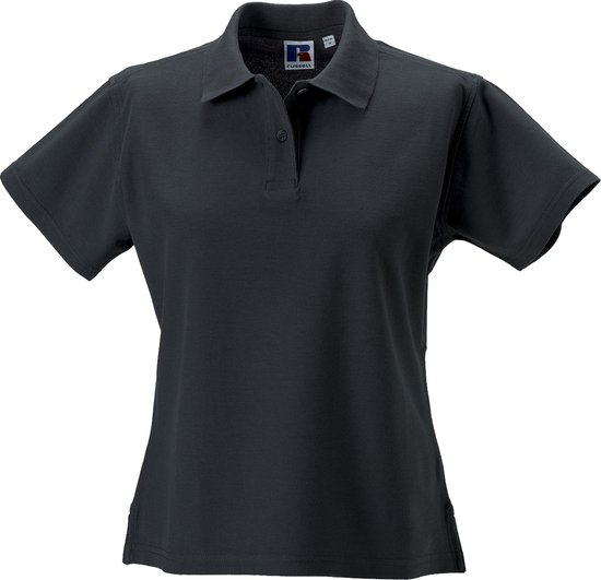 Russell Europa Vrouwen/dames Ultieme Klassieke Katoenen Korte Mouwen Poloshirt (Titanium)