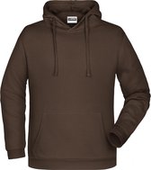 James And Nicholson Heren Basis Hoodie (Bruin)