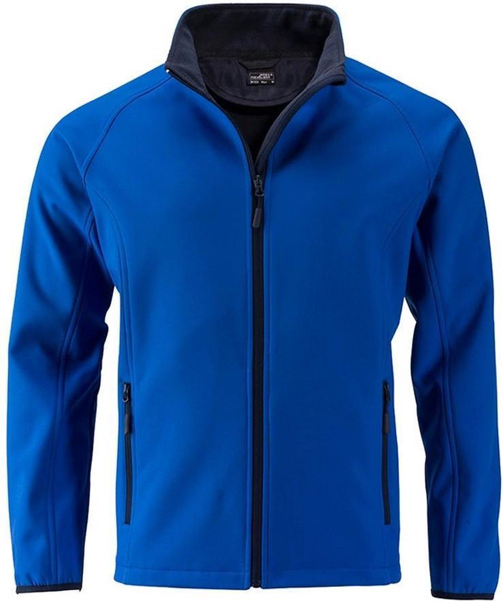 James and Nicholson Heren Promo Softshell-jasje Nautisch Marineblauw