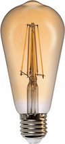 Prilux 'fiSENSE Gold Drop' LED filament lamp E27 4W 2500K dimbaar