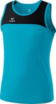 Erima Race Line Running Singlet Kinderen - Petrol / Zwart | Maat: 164