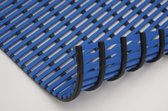 Antislipbadmat - Antislip - badkamermat - kleedkamermat type 96 kleur blauw ,80 cm breed x 1 meter lang