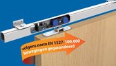 Ivana Ultralux 120 Schuifdeurbeslag - Compleet - Met Softclose - 3000mm - 120kg