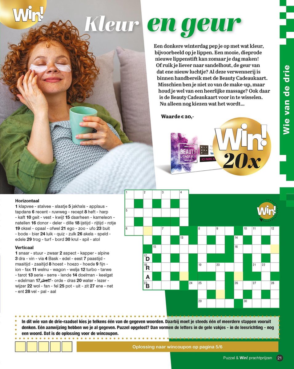 liefdadigheid vinger Havoc Denksport puzzelboek WIN! Special editie 7 | bol.com