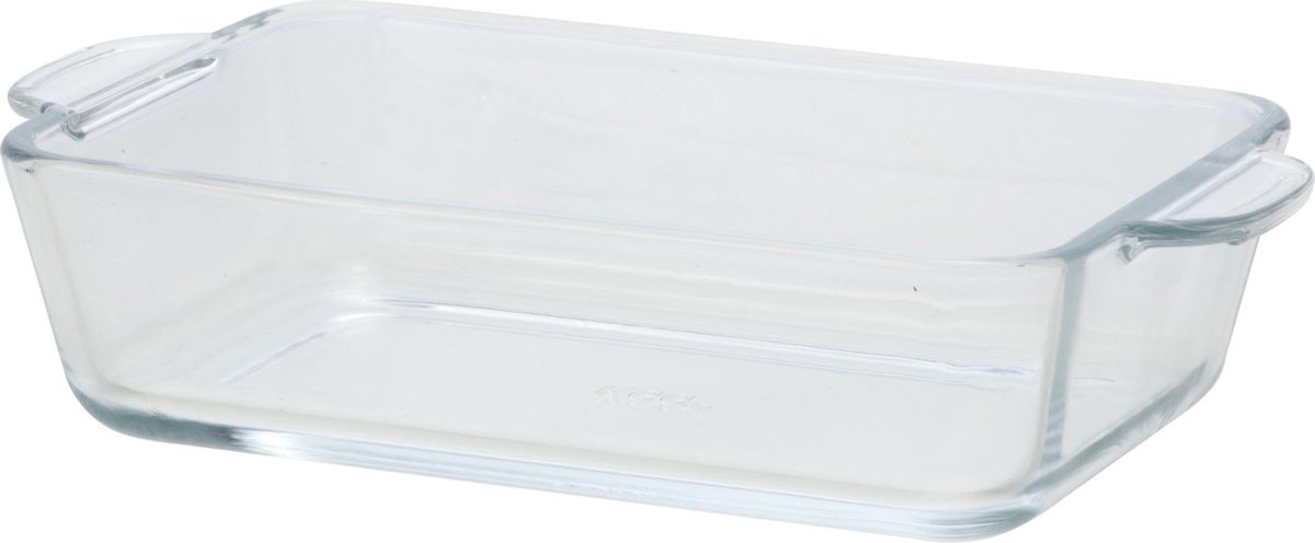 Mini plat à four rectangulaire en verre 500 ml 20 x 11 x 5 cm - Plats à four  - Plats... | bol.com