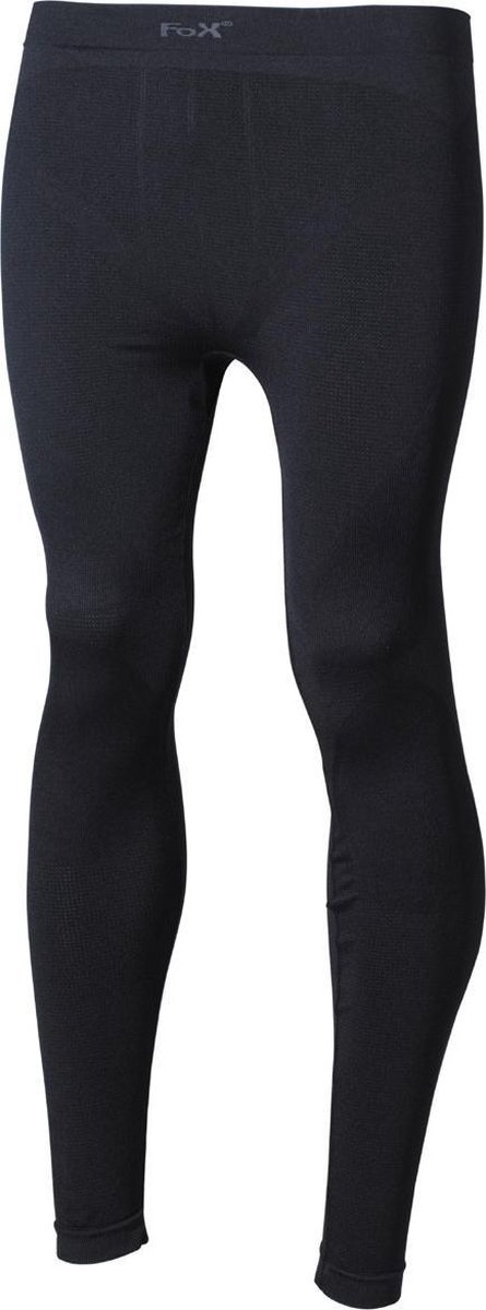 Fox Outdoor - Thermo lange onderbroek, sportlegging - Zwart - MAAT S