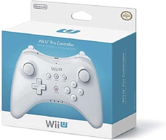 Manette sans fil pour la Wii U Pro blanche | bol
