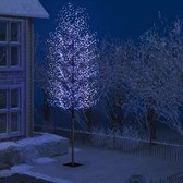Kerstboom - Kunstkerstboom - Verlicht - 2000 LED's - blauw licht - kersenbloesem - 500cm
