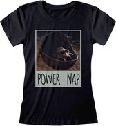 Star Wars Dames Tshirt -S- The Mandalorian - Power Nap Zwart