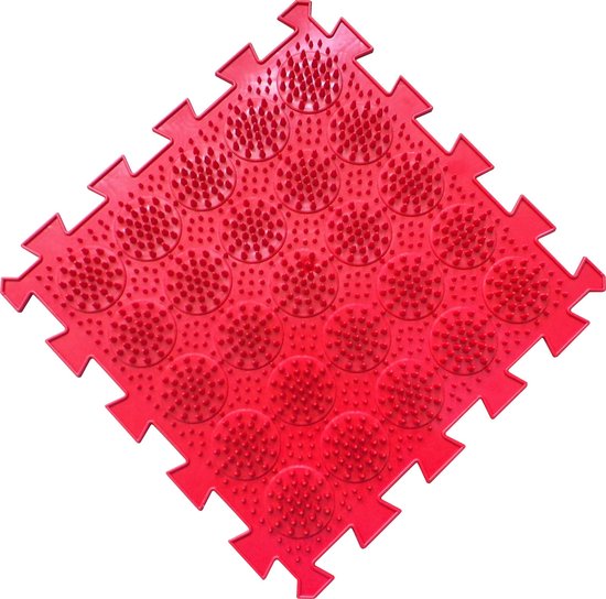Egels, ortho puzzle, orthopedische massage en ontwikkeling speelmat voor baby kinderen en volwassenen , vloerkleed, balans en sensorische stapstenen van Mambo Kids — afbeelding 5