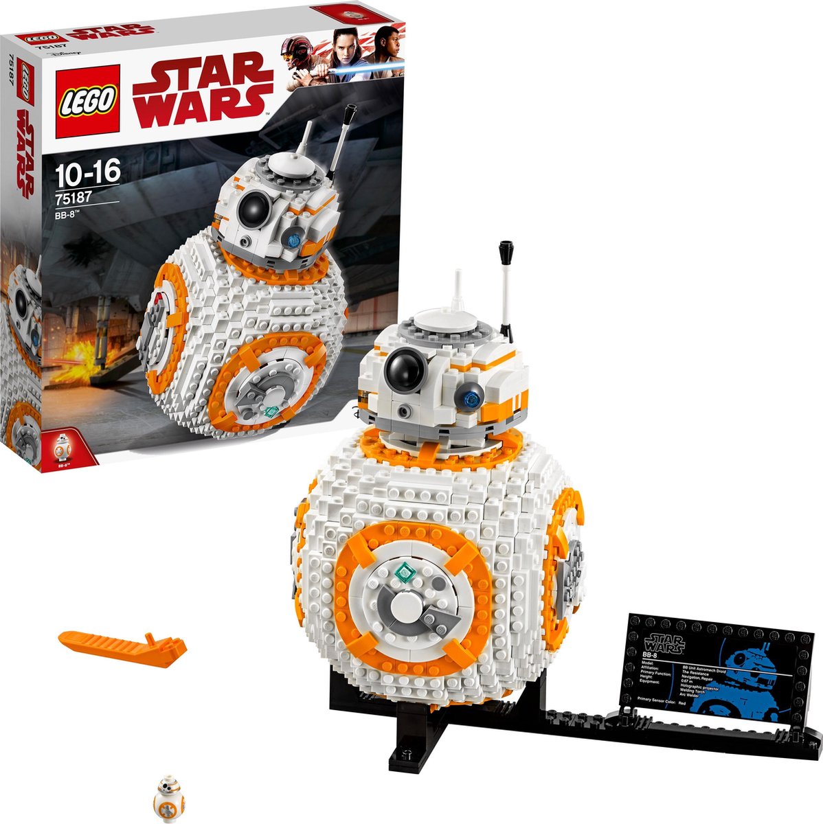 kraam transmissie Aanvankelijk LEGO Star Wars BB-8 - 75187 | bol.com