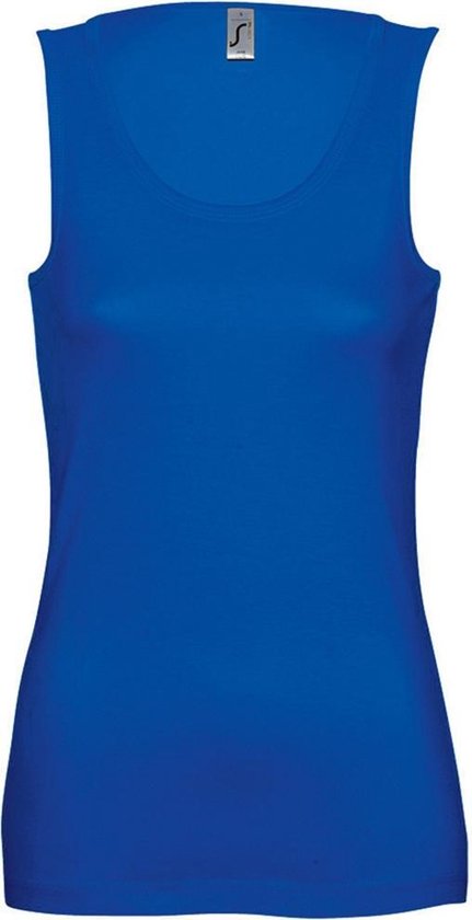 SOLS Vrouwen/dames Jane Sleeveless Tank / Vest Top (Koningsblauw)
