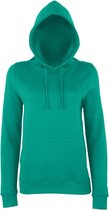 Awdis Gewoon Hoods Vrouwen/dames Girlie College Pullover Hoodie (Jade)