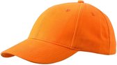 Myrtle Beach Volwassenen Unisex 6 Panel Low-Profile Cap (Oranje)