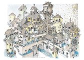 Legpuzzel Stad van water getekend door Fabio Vettori 1080 stukjes