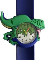 Dinosaurus horloge T-rex met een slap on bandje