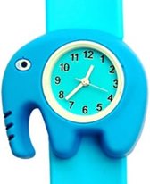 Olifant horloge met een slap on bandje