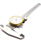 Schuifmaat Analoog – Caliper – Klokschuifmaat metaal 150mm – Klokcaliper