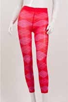 Burlington 3/4 legging maat 38/40 roze/rood geruit