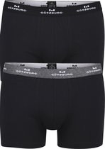 Gotzburg heren boxers (2-pack) - normale lengte - zwart - Maat: M