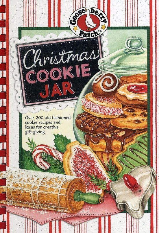 Christmas Cookie Jar Cookbook - cover
