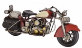 Motor - miniatuur - vintage - tin - 42,3cm lang