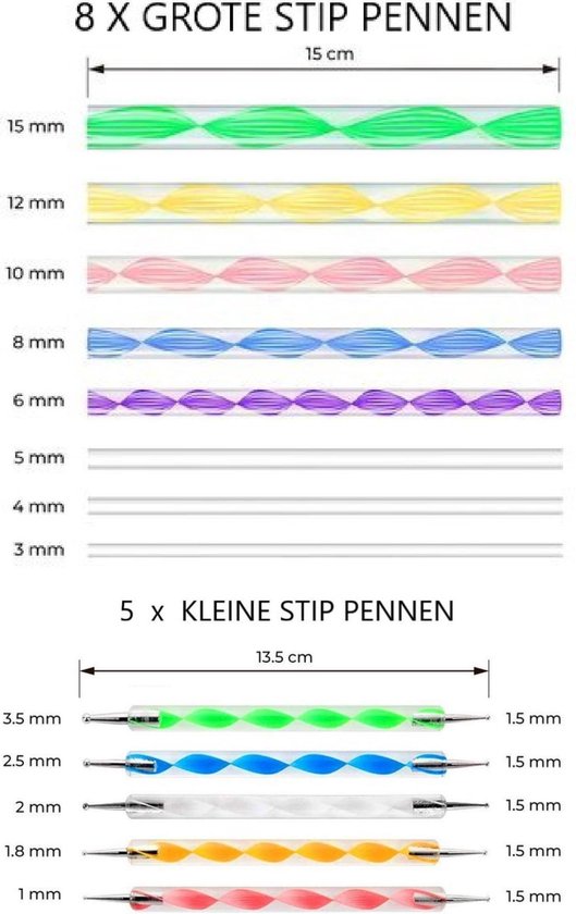 Mandala Dotting Starter Set - 51 delig - Sjablonen Hobby Volwassenen - Dotting Tools - Dot Painting - Verf - IZGO