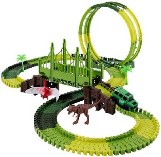 Acheter Piste Looping Dinosaure avec Voiture - Juguetilandia