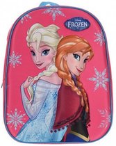 Disney Frozen - Elsa & Anna - 3D Rugzak - Afmeting: 24 x 30 x 8 cm (BxHxD) - Roze