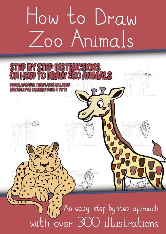 How to Draw 7 - How to Draw Zoo Animals (A Book on How to Draw Animals ...