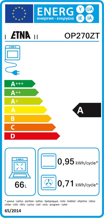 Bol Com Etna Op270zt Inbouw Oven