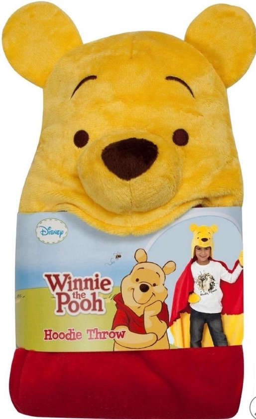 Disney deken met kap van Winnie The Pooh 100x100cm | bol