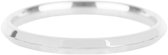 Ring Basic Hooked Shiny Steel