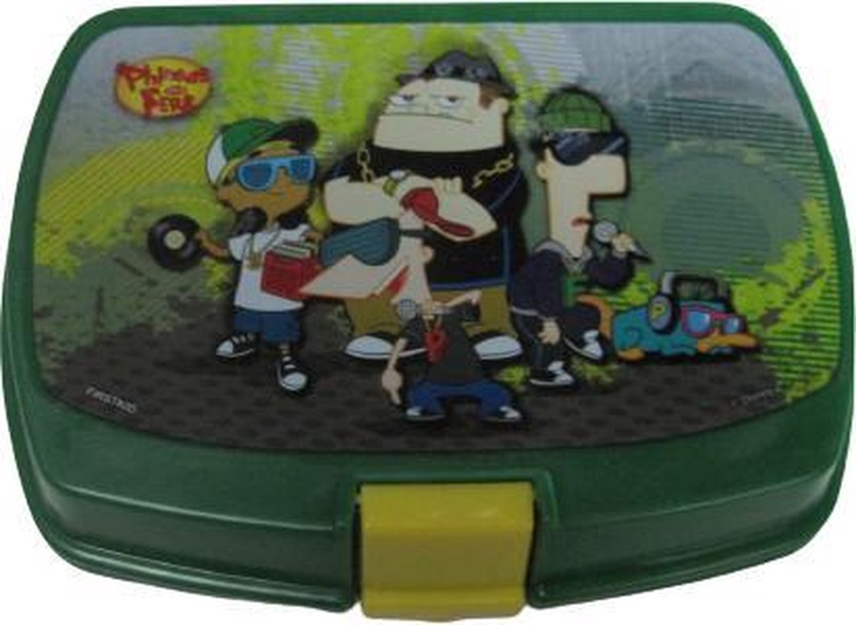 Phineas & Ferb Broodtrommel