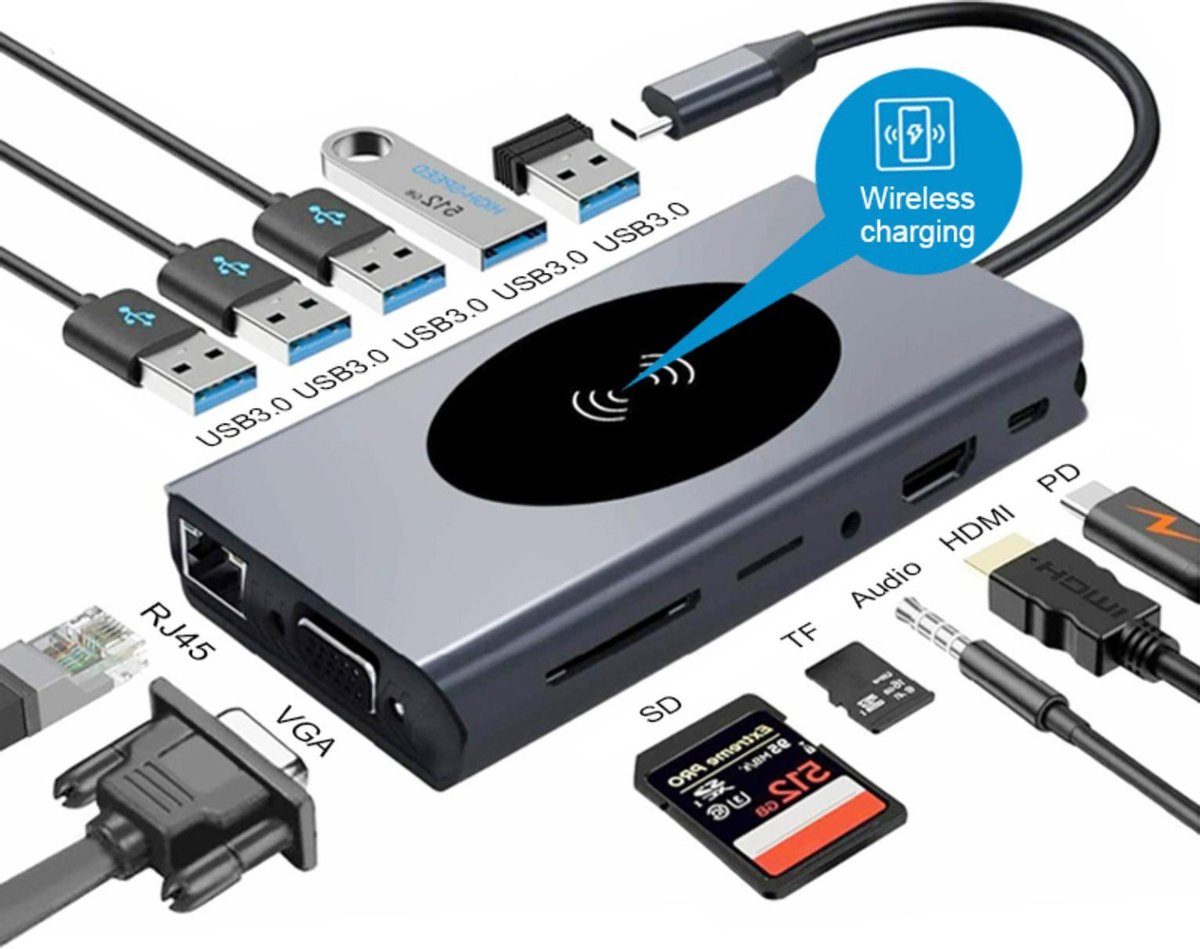Récepteur de charge sans fil DrPhone Micro USB (B) - Récepteur de
