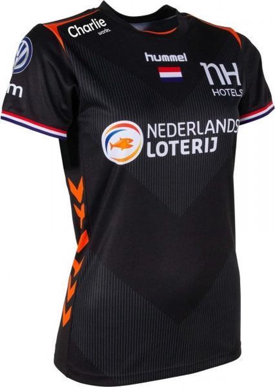 NL Handbalteam Shirt Dames - Zwart - maat S | bol.com
