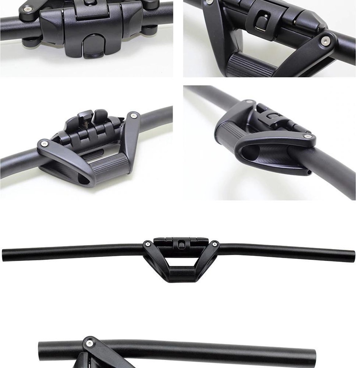 Opvouwbaar stuur | Aluminium profiel | 25,4 - 31,8 mm