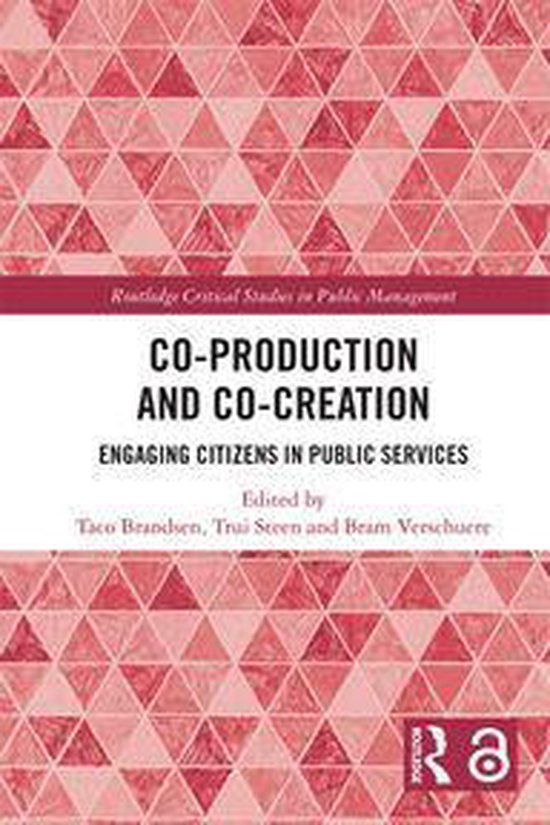 Routledge Critical Studies in Public Management - Co-Production and Co ...