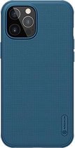 Nillkin - iPhone 12/12 Pro hoesje - Super Frosted Shield Pro - Back Cover - Blauw