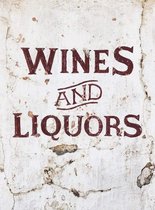 Wizard+Genius Wines and Liquors Vlies Fotobehang 192x260cm 4-banen