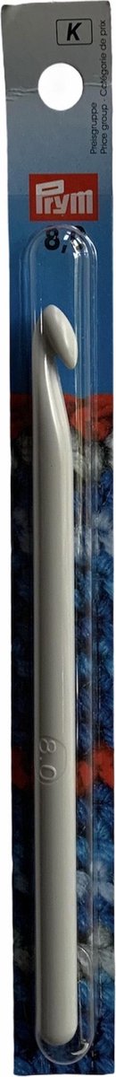 PRYM Wolhaaknld z/greep KST 8,0/14 grijs 218501 - Prym