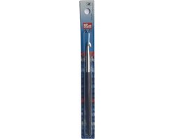 Wolhaaknaald kunststofgreep aluminium - zilverkleurig 14 cm 6,00 mm