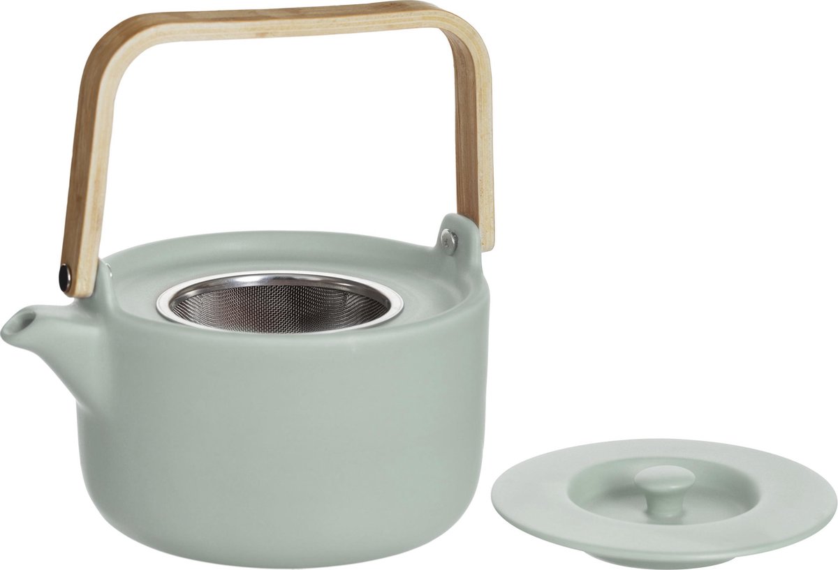 Theepot met Theezeef • Zet een hele pot met losse thee