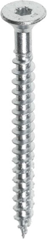 HECO-TOPIX-plus Holzschrauben, Senkkopf Mit Frästaschen, Kohlenstoffstahl, 4,0 X 45 - 500 Stk He 60506 1